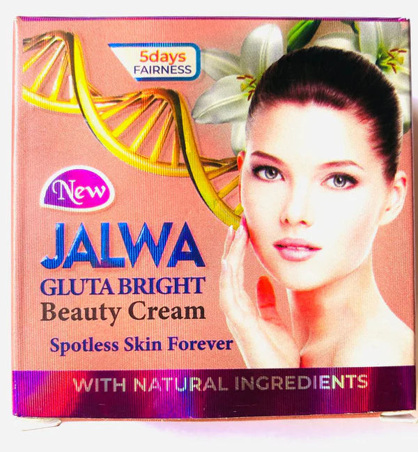New JALWA Gluta Bright Beauty Cream